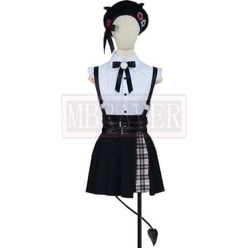 Vtuber Hololive towa Tokoyami Towa School Dress Uniform Outfit Suit Cosplay Costume Women Halloween Custom Made Any Size