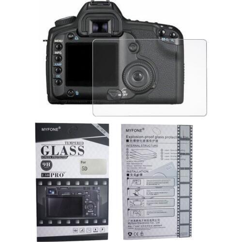 Camera Tempered Glass Screen Protector For Canon 1DX MARK II 1DX 5D 6D 50D 60D 70D 77D 80D 200D Rebel T5 1200D Kiss X70