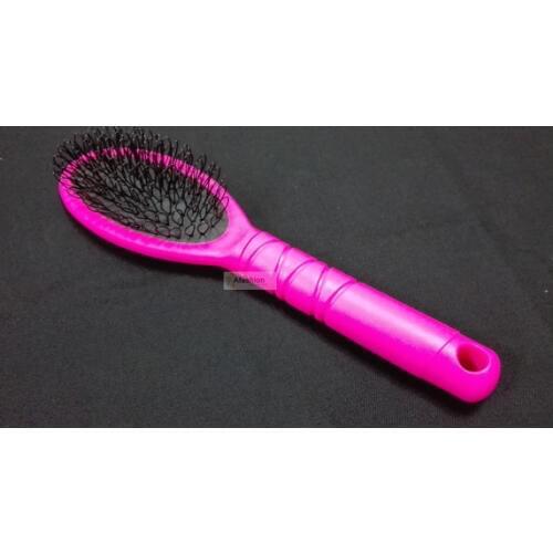 1pc pink color soft loop hair brush comb for brazilian indian keratin extension human wig massage head styling tools