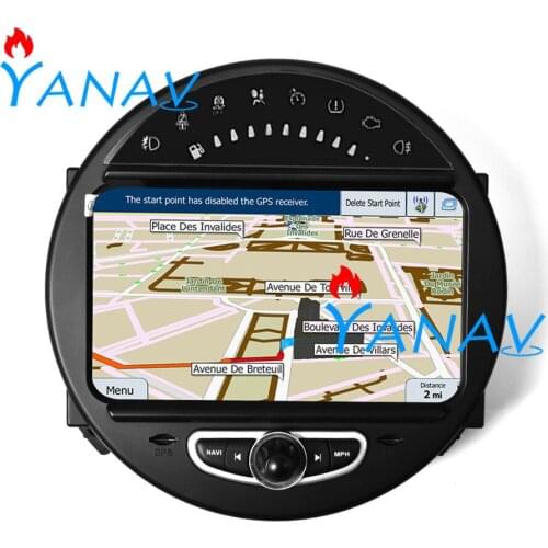 10.25''Tesla touch screen Car GPS Navigation DVD Player for-bmw mini 2006-2013 eight core 4G WIFI Stereo AUTO Car Player