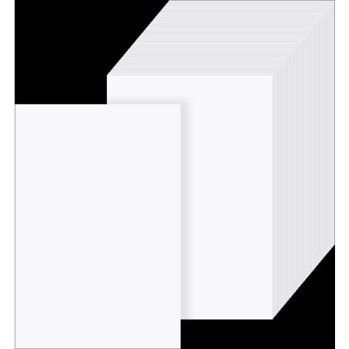 200/100/50pcs Moisture-proof isolation silicone oil paper double-sided A4 release paper, hand account release paper, anti-stick