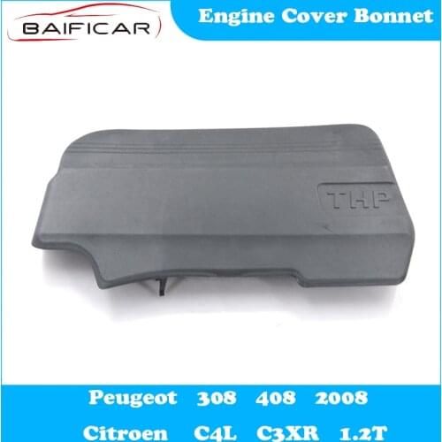 Baificar Brand New Quality Engine Cover Bonnet Dust Decorative Hood For Peugeot 308 408 2008 Citroen C4L C3XR 1.2T