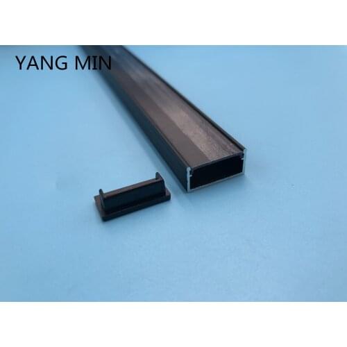 Free Shipping 50M/Lot 2M LED Aluminium Channel Holder for LED Strip Light Bar Under Cabinet Lamp Kitchen Closet ,Strip Housing