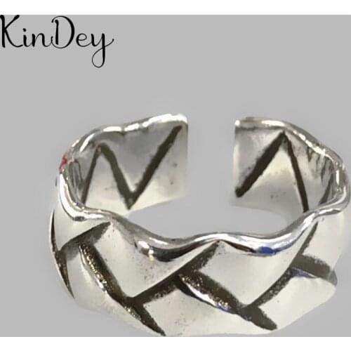 Bohemian Silver Color Irregular Rings For Women Men Engagement Rings Girls Party Gifts Anillos