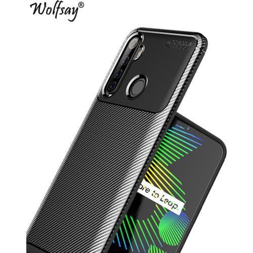 For Oppo Realme 6i Case Bumper Silicone Carbon Fiber Shockproof Phone Case For Oppo Realme 6i Cover Case Realme 6i Real Me 6i
