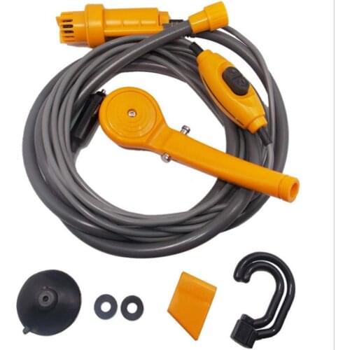 Car Washer Shower 12 V Camper Outdoor Shower Kit Portable Camping Car High Pressure Travel Power Washer Electric Pump
