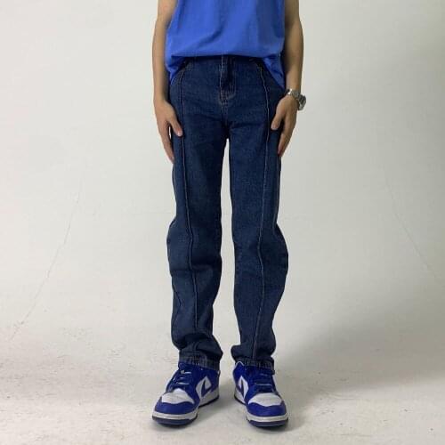 EMAIGI Straight Jeans For Men