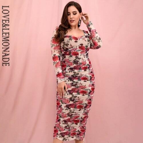 Платья для полных LOVE&LEMONADE China At AliExpress