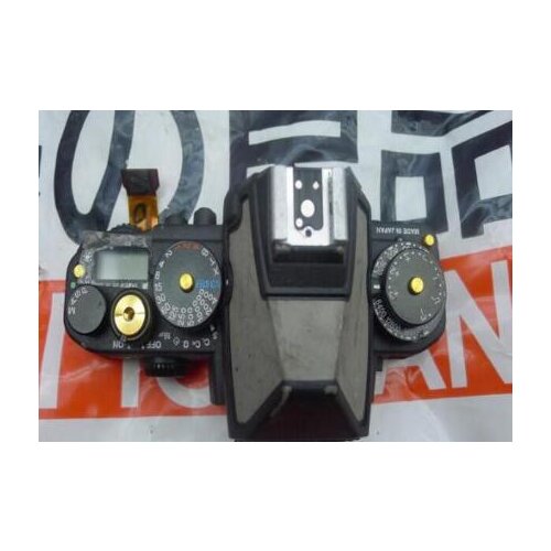 New Top cover assembly with Shoulder screen and buttons Without flash rubber repair parts for Nikon DF SLR