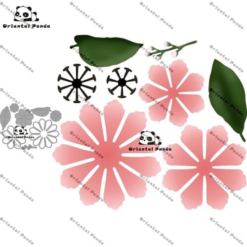 New Dies 2020 Camper Van Metal Amazing 3D flowers Dies diy Dies photo album cutting die Scg new die for cuttinrapbook 2021 die