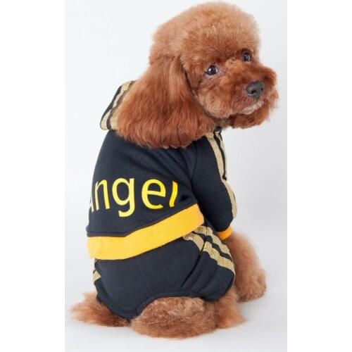 New Dog Clothes Hot Pet Dog Clothes For Dogs Cute Winter Clothing Dog Costume Sweat Angel Pattern Apparel Puppy Sports Clothes