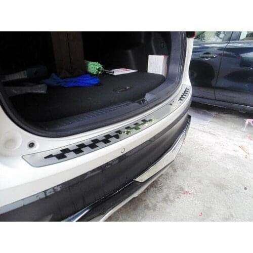 Suitable for Mazda 2013 -2016 CX-5 REAR door scuff cover PROTECTOR bumper TRIM exterior accessories
