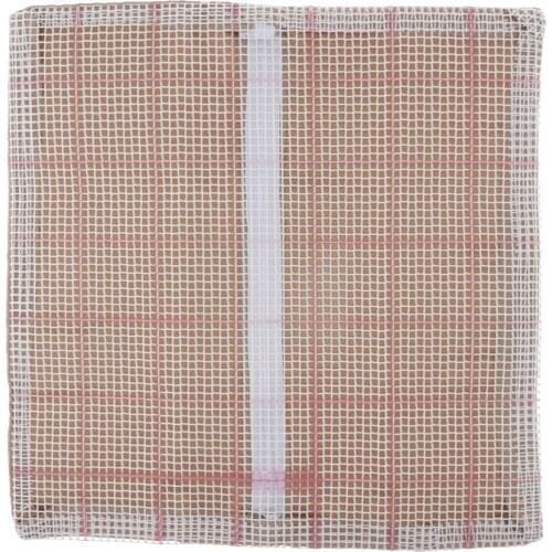 Blank Latch Hook Rug DIY Embroidery Pillow Cushion Cover Canvas Tapestry Making