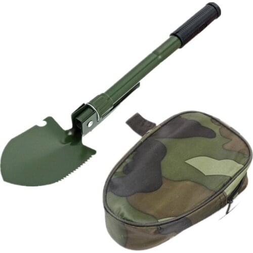 Portable Folding Shovel Sand Dredging Tools for Children Garden Camping Fishing Outdoor Survival Stainless Steel Tools