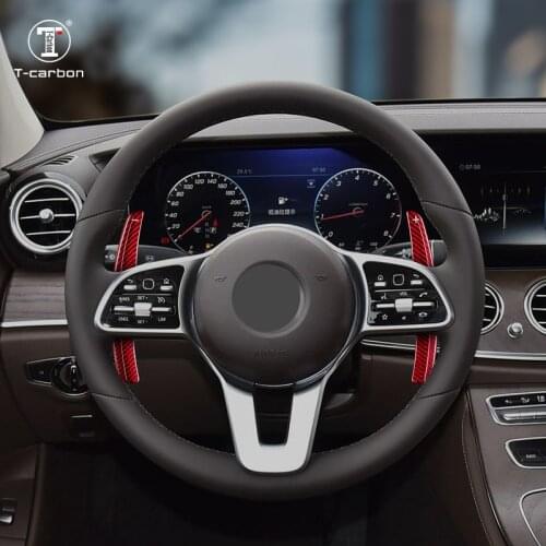 T-Carbon Replacement Paddle Shifter For Mercedes Benz C180L C200L C260L A/C/GLC/GLE/S/CLA/E/S Steering Wheel Extension
