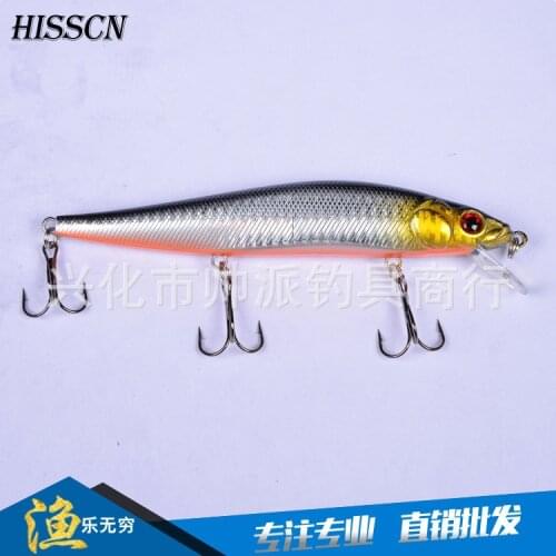 1 Piece 140mm 23g Artificial Minnow 3D Eyes Hard Bait With 3 Treble Hooks For River Ocean Fishing Bait Lures Wobblers Crankbait