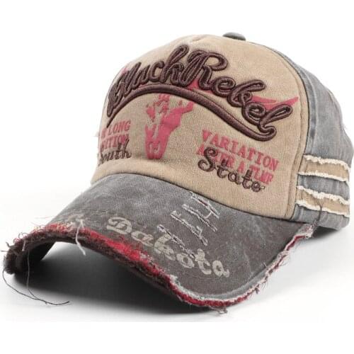 2021 Fashion Snapback Unisex Vintage Hat Sport Cotton Male Gorras Bone Tone Baseball Cap for Men