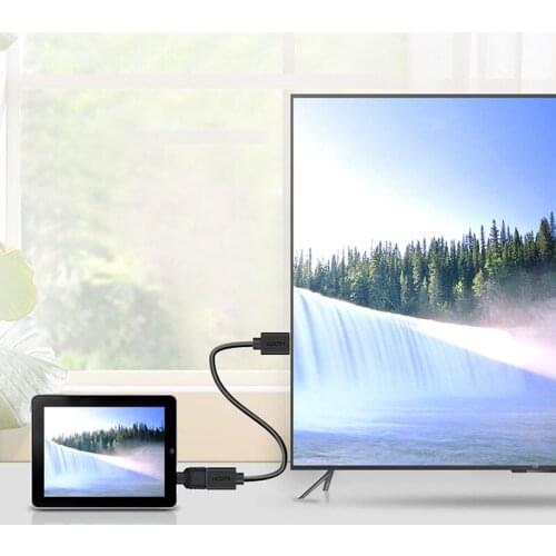 Micro HDMI Adapter - HDMI Female (Type-A) to Micro HDMI Male (Type-D) Gold Plated Connector Converter Adapter