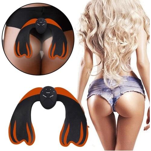 Electric Muscle Stimulator EMS Buttocks Hip Trainer Abdominal ABS Stimulator Fitness Body Slimming Massager