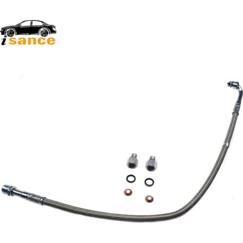 ISANCE New Turbo Oil Feed Line Tube For Dodge 5.9 Fit Cummins 12V 1989-1998.5 3912747 3913824
