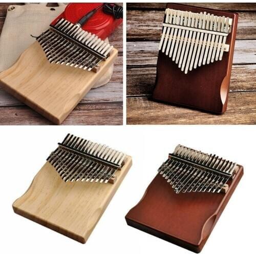 Kalimba 17 Key, Thumb Piano Marimba ,Solid Finger Piano Musical Instrument with