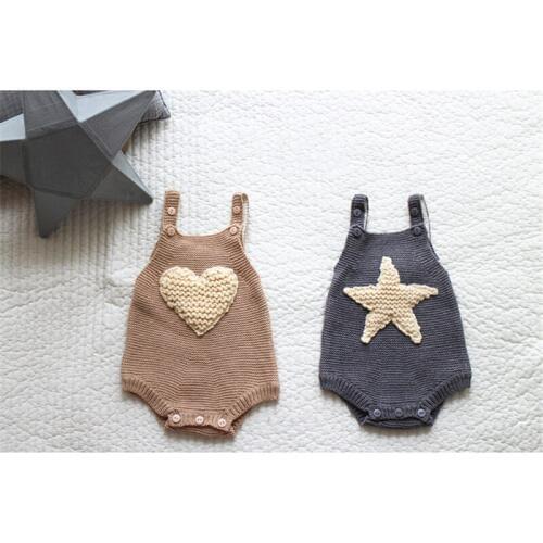 Newborn Baby Rompers Knitted Baby Clothes Infant Baby Boys Girls Romper Woolen Cotton Toddler Infant Bebe Jumpsuit Overalls
