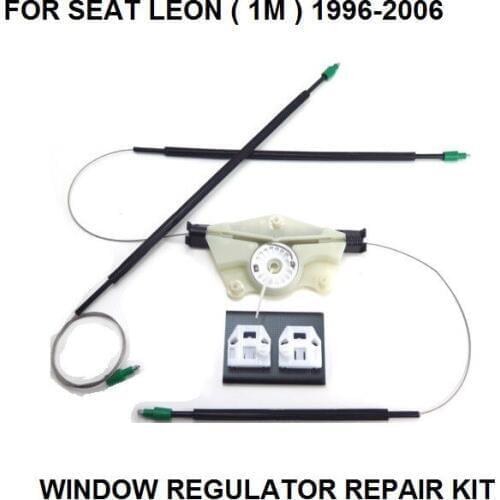 FOR SEAT LEON ( 1M ) WINDOW REGULATOR REPAIR KIT FRONT RIGHT SIDE 1996-2006