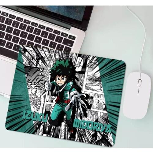 Mouse Pad Anime My Hero Academia Gaming Accessories Carpet Gabinete Gamer Computer Varmilo Keyboard Desk Mat Laptop LOL Mousepad