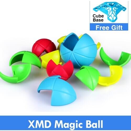 Hot Selling Qiyi Mofangge XMD Magic Ball Colorful Strengthened Version Cube Magic Puzzle Educational Christmas gift toys for kid