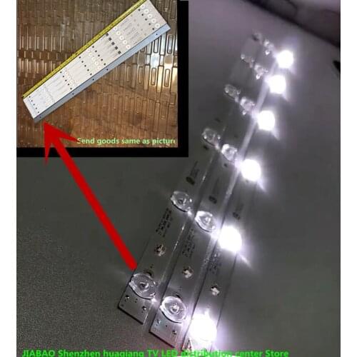 New 10 PCS/lot 6LED LED backlight strip for 32inch JL.D32061330-081AS-M E348124 MS-L1343 L2202 L1074 V2 2-6-3030-300MA-36V