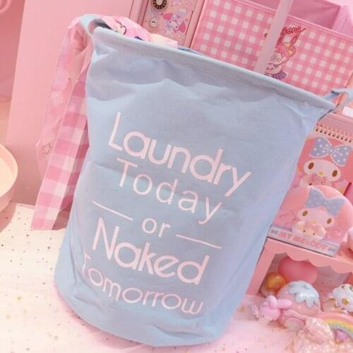Pink Foldable Laundry Basket Clothes Storage Bag Dirty Laundry Basket Kids Toys Holder Bucket Organizer Home Sundries Storage