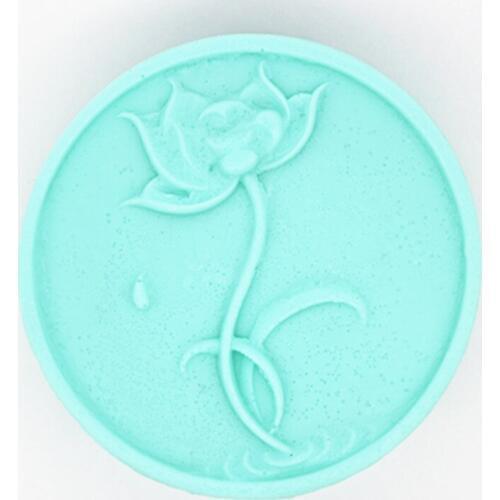 Wholesale!!1pcs Single Lotus (C656) Silicone Handmade Soap Mold Crafts DIY Mould