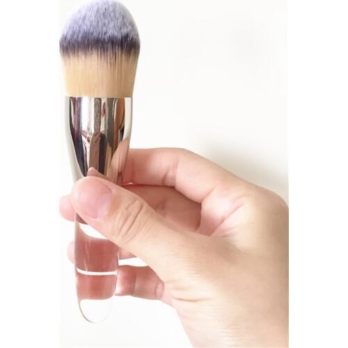 TME-SERIES Pointed Foundation Brush - Large Head Full Coverage Flawless Foundation Makeup Brushes Blender Tool