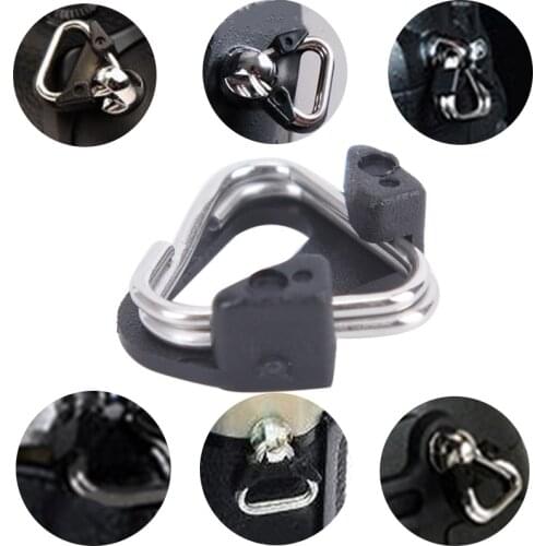 New Camera Replacement Alloy Split Ring Triangle Rings Hook for Nikon Canon Camera Shoulder Strap lanyard