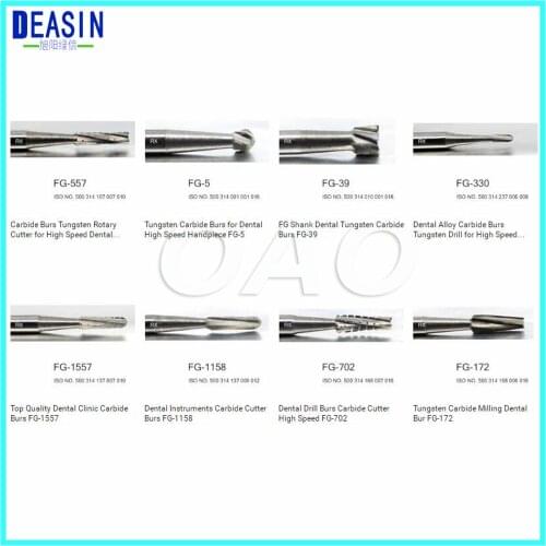 20 PCS FG 1156- FG1161 high quality Dental Endodontic Tungsten Carbide Burs For High Speed Handpiece 1.6mm