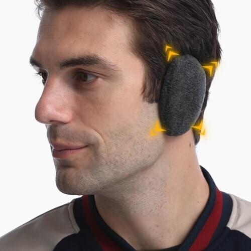 Winter Single Ear Warm Earmuffs Without Headband For Men And Women Split Ear Packs With Seamless Earmuffs