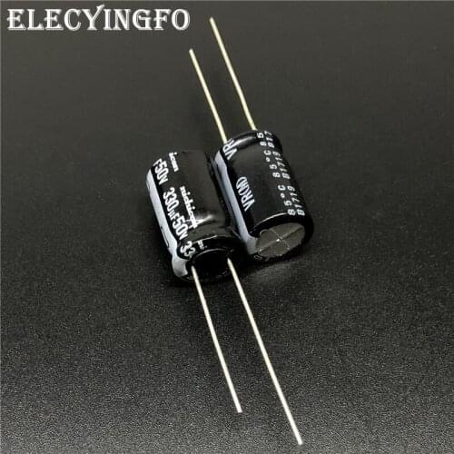 10pcs/100pcs 330uF 50V NICHICON VR Series 10x16mm 50V330uF Aluminum Electrolytic Capacitor