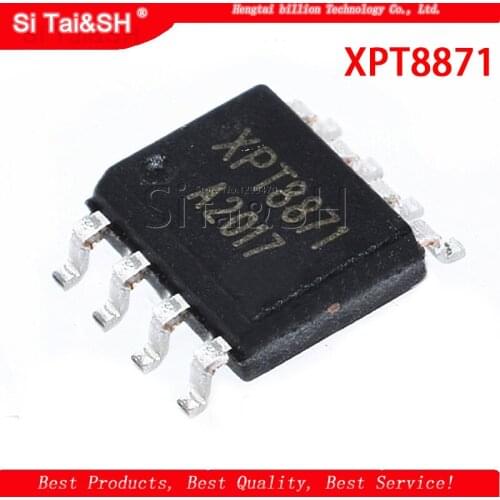 10pcs/lot New XPT8871 8871 SOP-8 Class AB 5 w power amplifier distortion audio power amplifier block