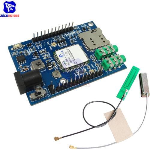 Diymore A7 GSM GPRS GPS Module 3 in 1 Quad Band Support Voice SMS w/ Dual IPEX Antenna for Arduino STM32 51 Microcontroller MCU