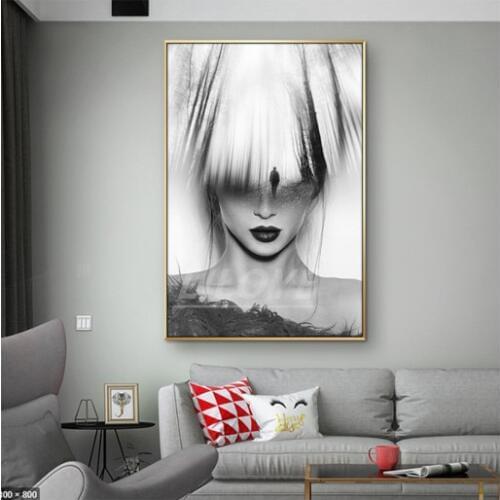 Diamond embroidery Forest girl 5D DIY Diamond Painting full Square Cross Stitch Rhinestone Pictures Wall Sticker Painting FG1264