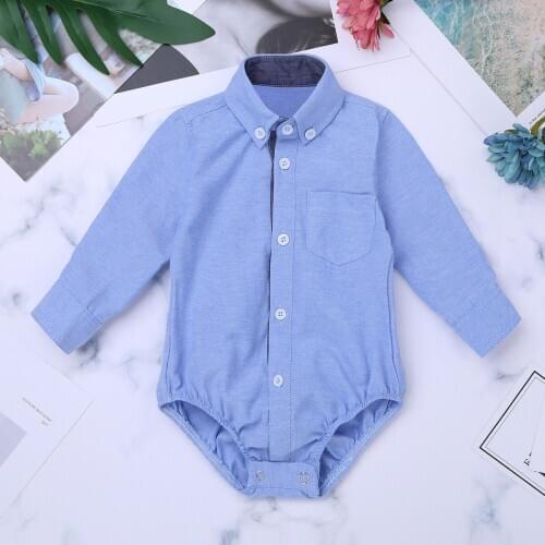 Infant Baby Boys Long Sleeves Romper Little Gentleman Handsome Jumpsuits Newborn Baby boys First Birthday Autumn Clothing