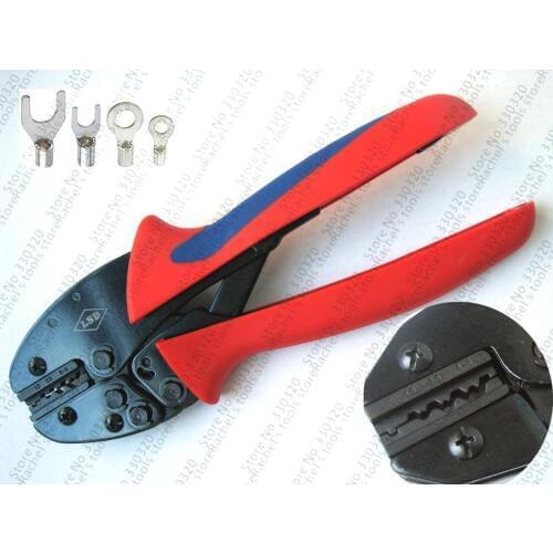 S-156W Terminal crimping tool plier for non-insulated cable links and connectors 1.5-6mm2
