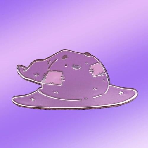 Kawaii Magic Sorting Hat Witch Wizard Brooch Pins Enamel Metal Badges Lapel Pin Brooches Jackets Fashion Jewelry Accessories