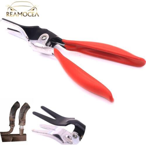 Reamocea Multi-function Tool Auto Fuel Angled Vacuum Line Tube Hose Remover Separator Pliers Pipe Tool Fit for BMW VW KIA HONDA