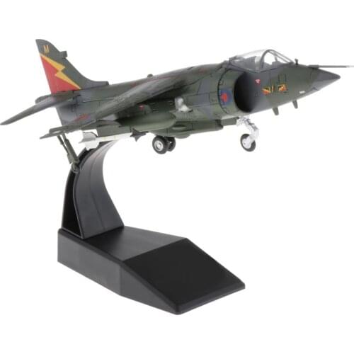 1/72 Jet Fighter Plane Display Model - Metal Mini Aircraft with Stand