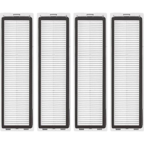 4PCS Washable Hepa Filter Accessories for TROUVER Robot Finder RLS3 Robotic Vacuum Cleaner Parts Kits Replacements Sweeper