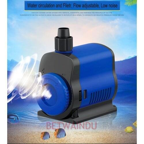 80W Submersible Water Pump 220V Filter Pump 3500L/H Flow 3.6M Lift Max for Fish Tank Aquarium Pond