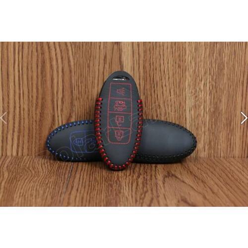 Only Red Leather car key case car key case hand sewing car key cover car key case