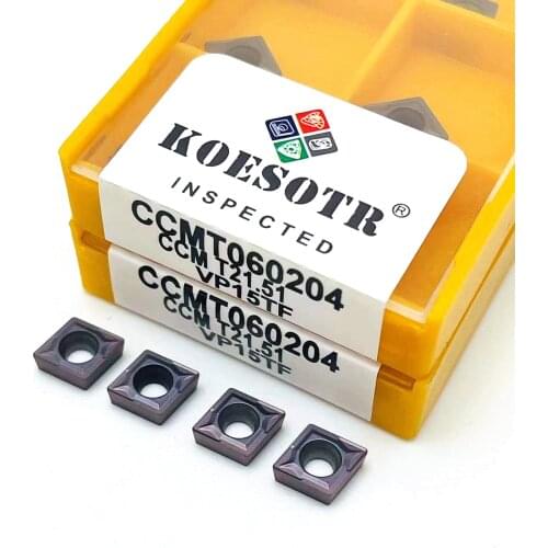 CCMT060204 VP15TF high quality universal hard alloy CCMT060204 CNC lathe tool machine tool accessories turning tool