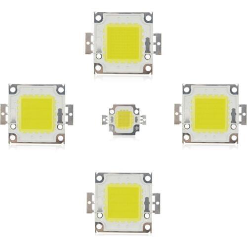 5PCS LED COB Chip 10W 20W 30W 50W High Power Integrated Chip Lamp Beads DIY LED Chips For Floodlight Spotlight leds power led